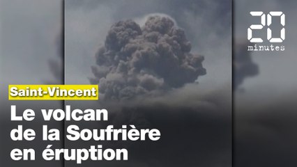 Saint-Vincent-et-les-Grenadines : Un volcan en éruption sur l'île caribéenne