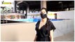Janhvi Kapoor In A Sexy Black Romper Snapped At The Airport As She Returns From Maldives