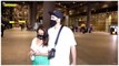 Neha Kakkar-Rohanpreet Singh Twin In White As They Smile Their Way Out Of The Airport