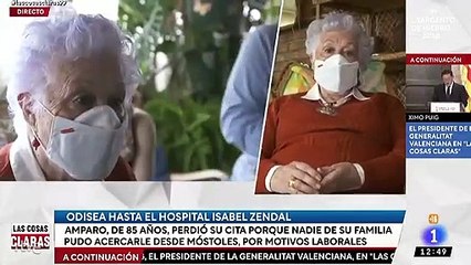 Un patético Cintora hace todo lo posible para intentar manipular y que una señora mayor ataque a Díaz Ayuso, pero el asunto le sale rana