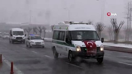 Siirt şehidinin naaşı Kayseri'ye getirildi