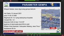 Penjelasan BMKG Terkait Gempa Magnitudo 6,1 di Malang