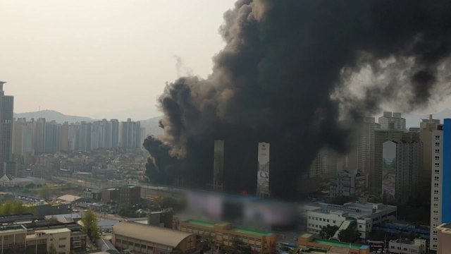 경기 남양주시 다산동 주상복합건물 큰불... 주민 대피 중 / YTN