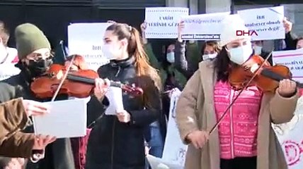 Bir çok ünlü isim yetişmişti... Konservatuvar öğrencilerinden tarihi binadan taşınma kararına tepki