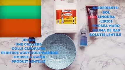 On Teste Une Recette De Slime Fluffy Nutella -Incercam O Reteta De Slime Nutella