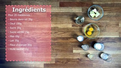 [Recette] Les Madeleines Facile Et Inratable - Mycake