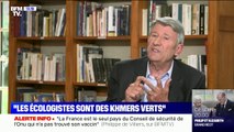 Pour Philippe de Villiers, les écologistes veulent 