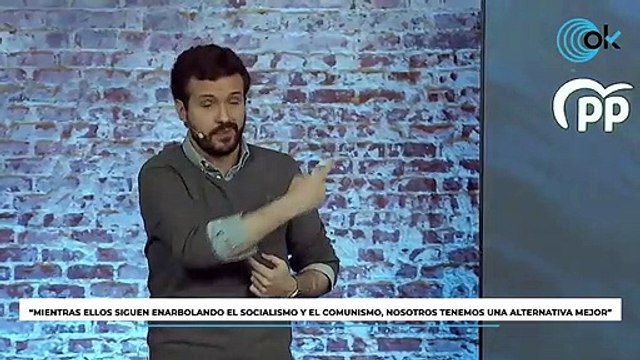 Casado: Mientras ellos siguen enarbolando el socialismo y el comunismo, nosotros tenemos una alternativa mejor