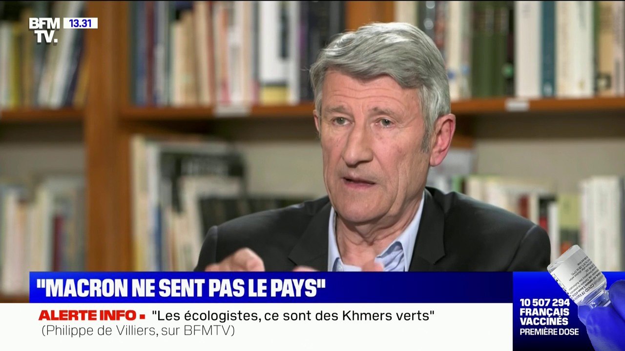 Pour Philippe de Villiers, Emmanuel Macron "ne sent pas le pays"