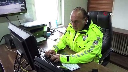 2 kez gazi olan polisin meslek aşkı