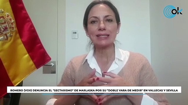 Romero (Vox) denuncia el sectarismo de Marlaska por su doble vara de medir en Vallecas y Sevilla