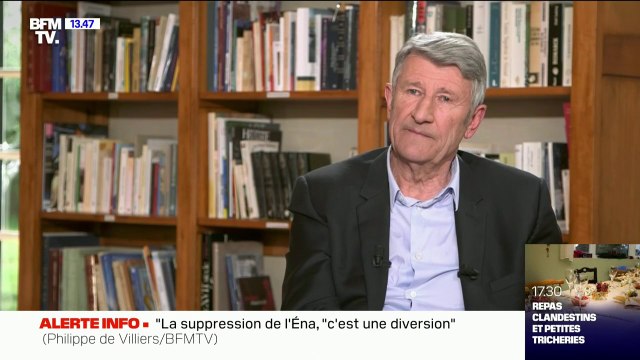 Philippe de Villiers: J'ai du mal à penser qu'Emmanuel Macron puisse se représenter
