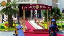 الرئيس عبد الفتاح السيسي يجري مراسم استقبال رسمية للرئيس التونسي بقصر الاتحادية