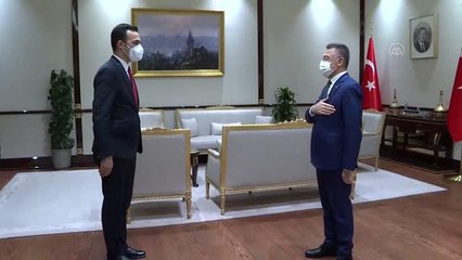 Cumhurbaşkanı Yardımcısı Oktay, Polis Teşkilatının 176. yılı dolayısıyla koruma polisleriyle bir araya geldi