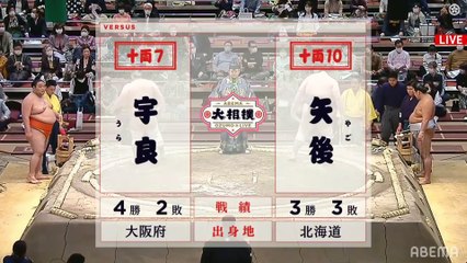 Ura vs Yago - Haru 2021, Juryo - Day 7