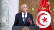 الرئيس التونسي: الأمن القومي لمصر من الأمن القومي لتونس و لن نقبل بالمساس بالأمن المائي المصري