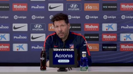 Simeone reclama "fortaleza" al equipo para protegerse ante la ausencia de Suárez