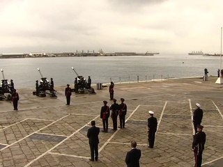 Prince Philip: Gun salute in Gibraltar
