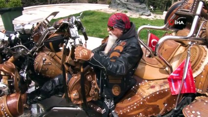 İlginç Tasarımıyla Dikkat Çeken Bu Motosikletin Dünyada Eşi Benzeri Yok