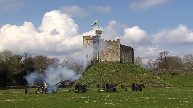 Prince Philip: Gun salutes fired from Cardiff Castle