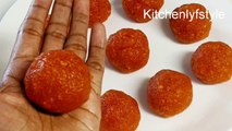 Homemade Motichoor Ladoo Recipe In Tamil|Laddu Recipe In Tamil|3 Ingredients Sweet Recipein Tamil