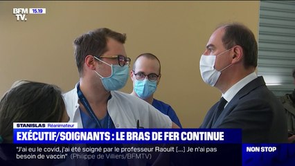 "On n'a pas été écoutés": un réanimateur s'adresse à Jean Castex
