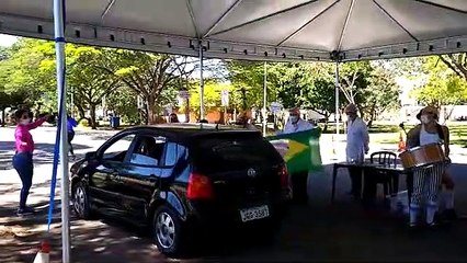 Vacinação no Parque da Cidade