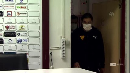 Atakaş Hatayspor - Göztepe maçının ardından