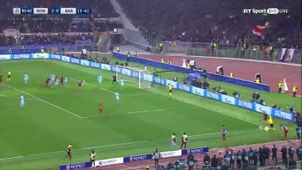 Roma'ya turu getiren gol spikeri çıldırttı!