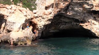 Deep Water Soloing   Mallorca  Cala Varques