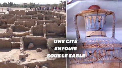 La ville antique découverte près de Louxor livre ses premiers secrets