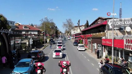 Скачать видео: Bakırköy Emniyeti'nden polis haftası konvoyu