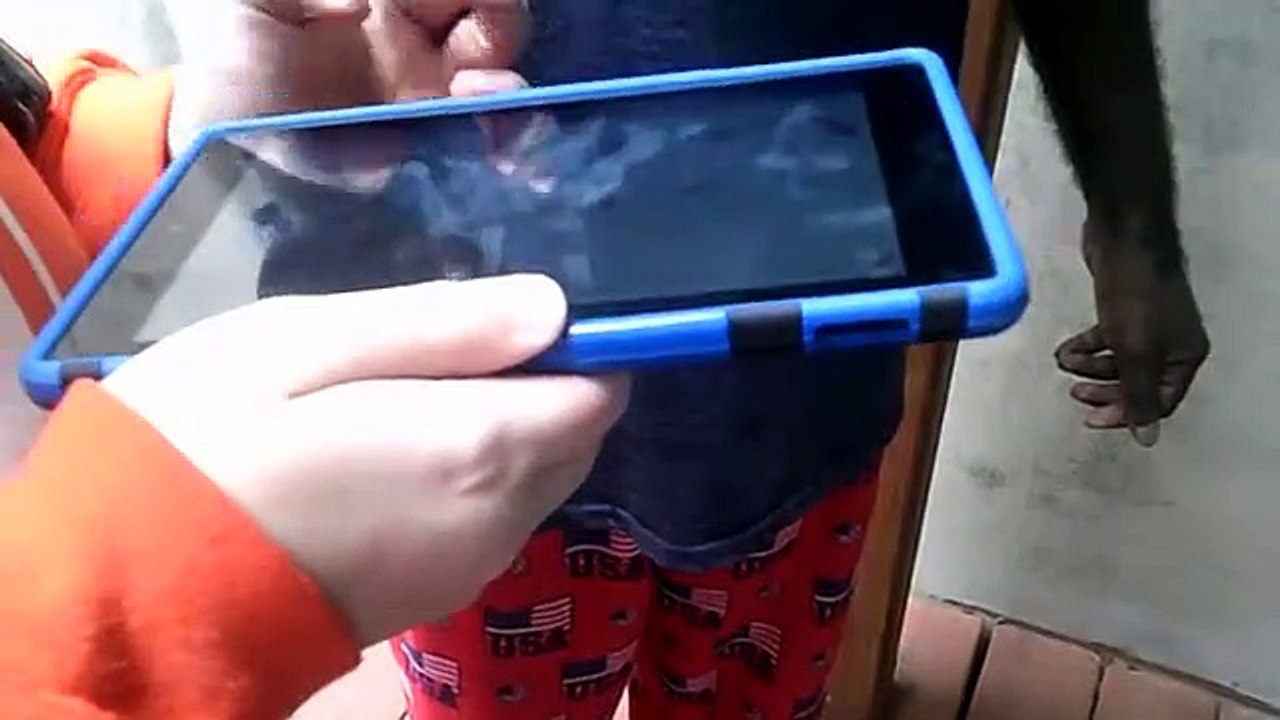 Adult  with  autism  having  a  conversation  using  letmetalk AAC  talker