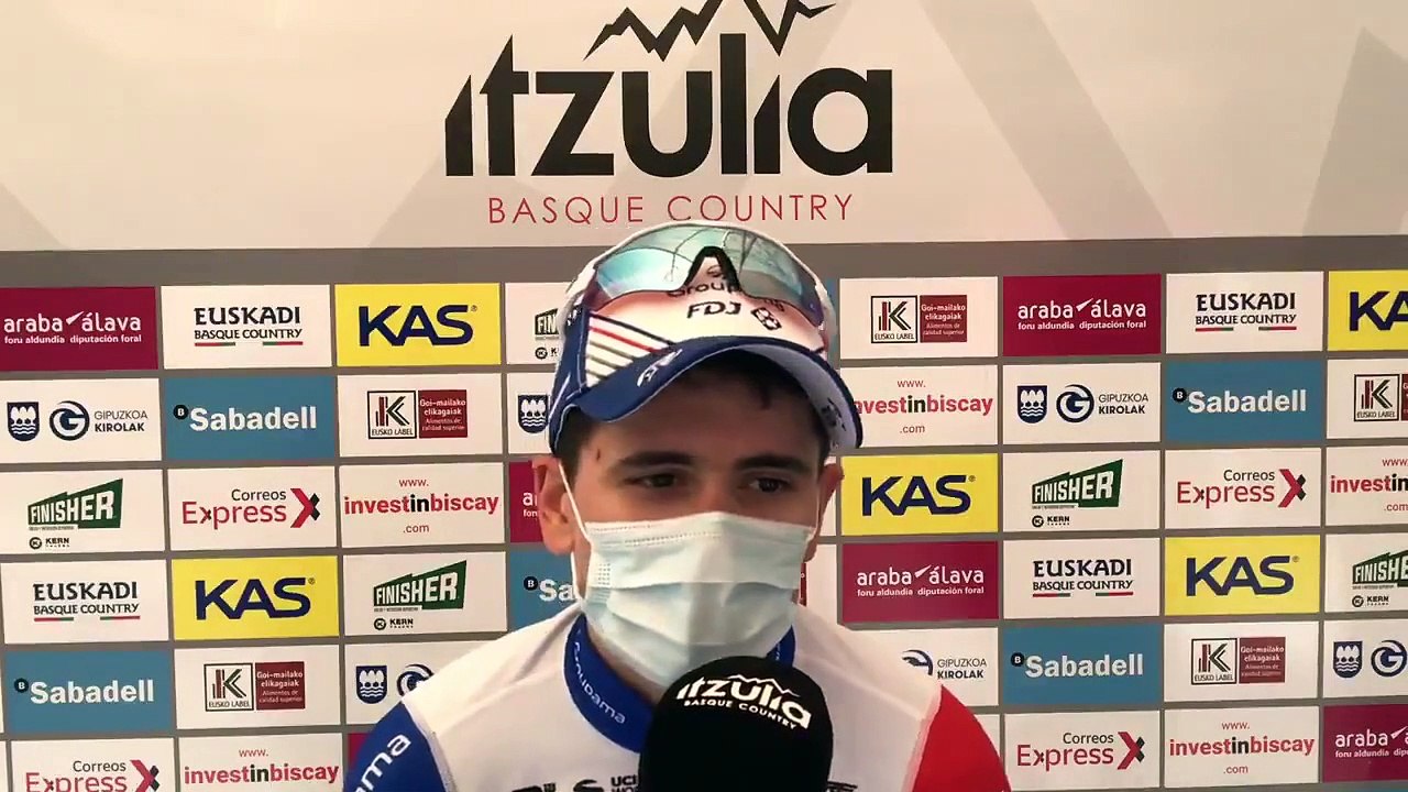 Tour du Pays basque 2021 - David Gaudu : "Primoz Roglic a été seigneur de me laisser gagner cette étape"
