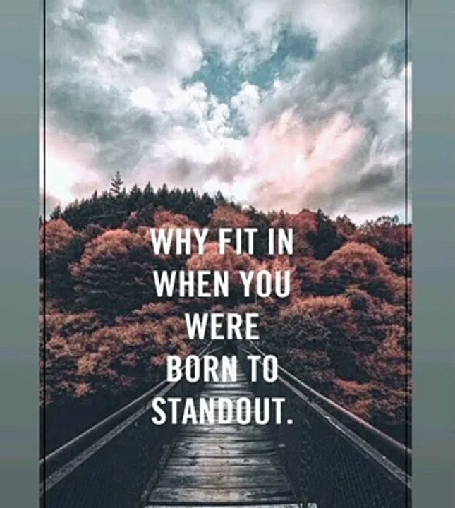 | Worth Watching | Fit In Or Stand Out ?