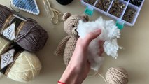 Crochet Toy Tutorial Bear Simon By Nelly Handmade. Part 1