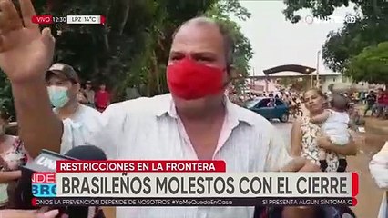 Molestia de ciudadanos por el cierre del punto fronterizo en Cobija