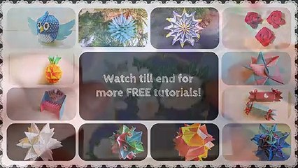 Origami Flower -  Paper Crafts - Paper Flowers - Great Paper Art - #Shorts