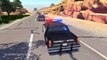 Crazy Police Chases #42 - Beamng Drive Crashes | Crashboompunk