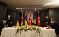 Cumhurbaşkanı Erdoğan ve Ukrayna Devlet Başkanı Zelenskiy ortak basın toplantısı düzenledi (1)