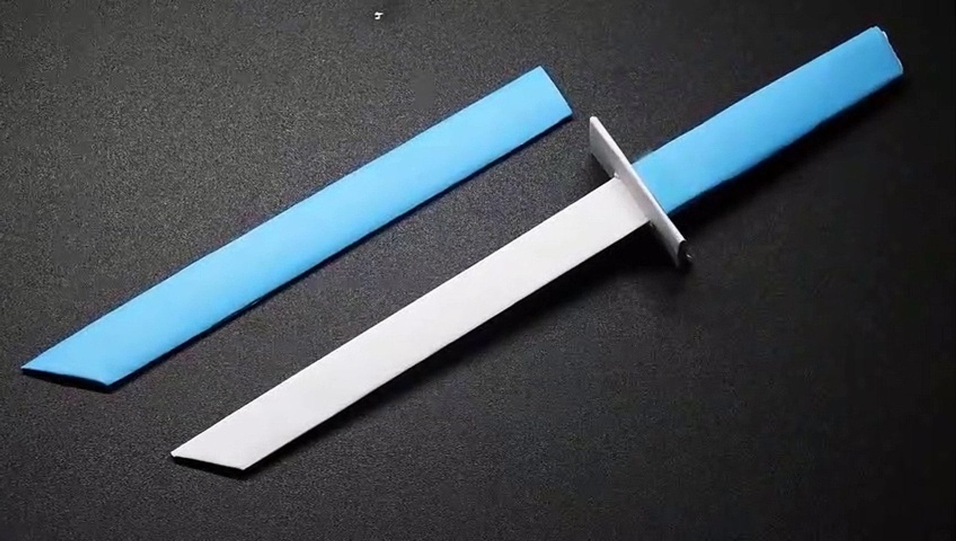 how to draw a ninja sword