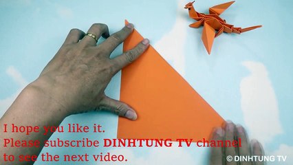 How To Make A Paper Dragon | Paper Dragon | Origami Dragon | Origami Animals | Paper Toys