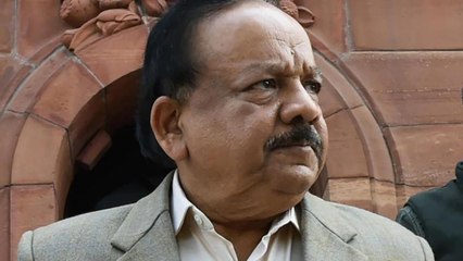Harsh Vardhan: Unfortunate that leaders not wearing masks