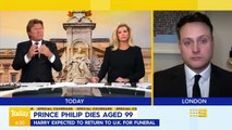 Prince Philip'S Death: Harry Expected To Return For Funeral | 9 News Australia