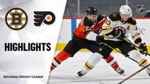 Bruins @ Flyers 4/10/21 | NHL Highlights