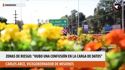 Zonas de riesgo Hubo una confusión en la carga de datos