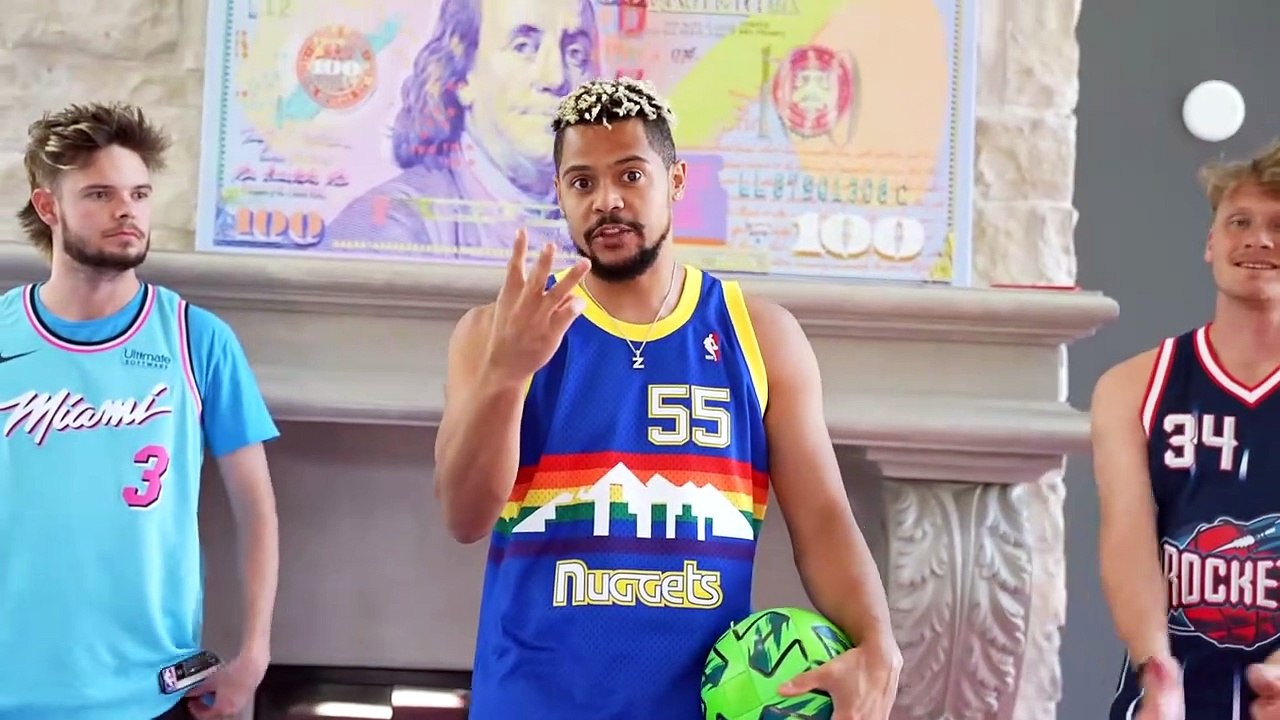 Crazy Dunks! 2V2 Mini Hoop Basketball Challenges !! video Dailymotion