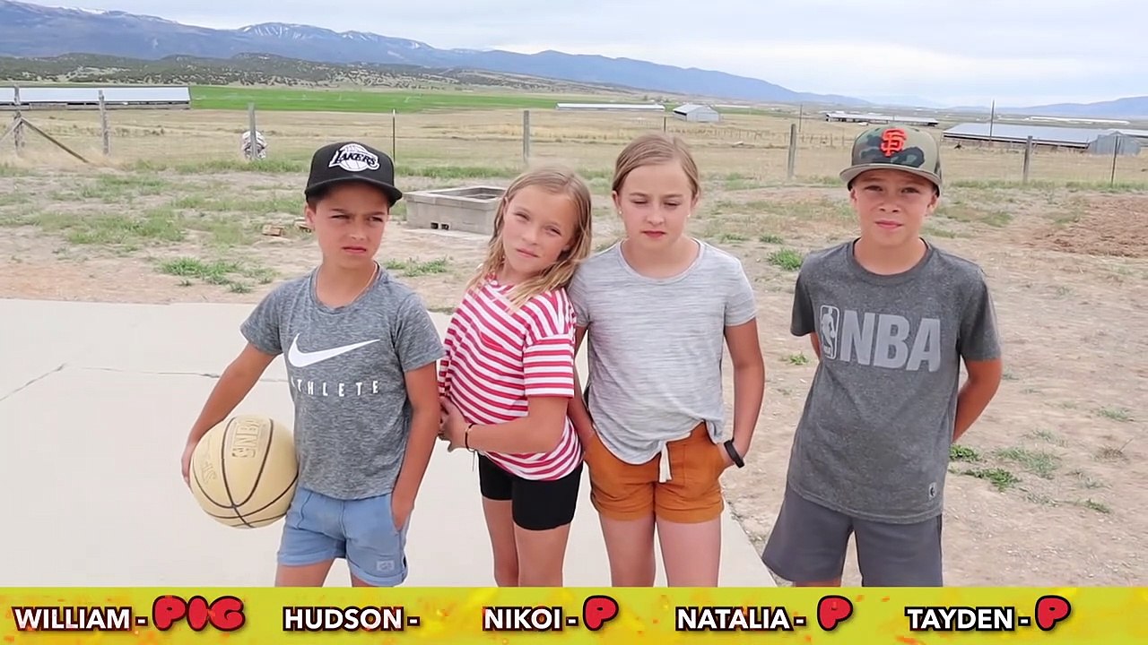 Pig Basketball Challenge Boys Vs Girls