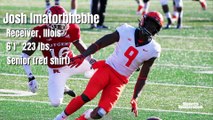 Draft Profile WR Josh Imatorbhebhe, Illinois