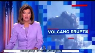 Apenas pessoas vacinadas foram resgatadas de uma ilha com vulcão em erupção.